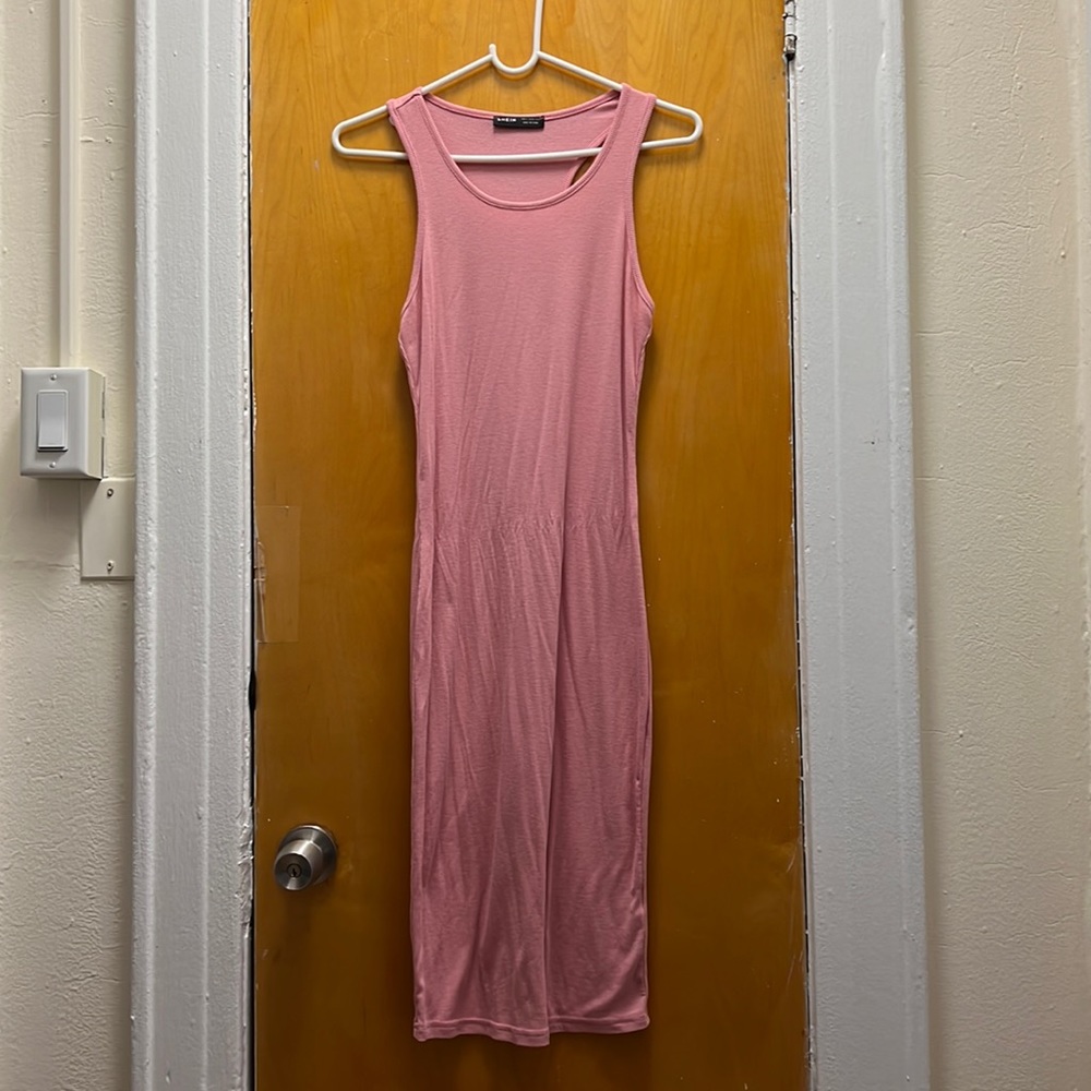 Pink sun dress bodycon